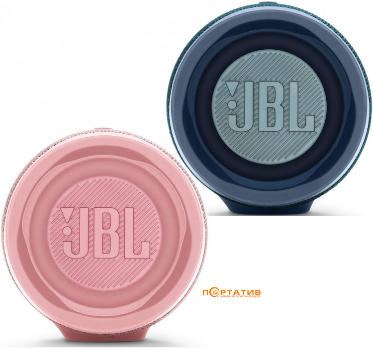 JBL Charge 4 Blue + JBL Charge 4 Dusty Pink