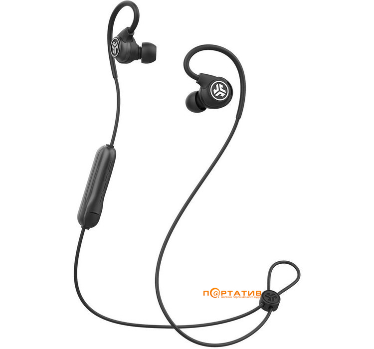 Наушники Jlab Fit Sport 3 Wireless Black (IEUEBFITSPORTRBLK123)