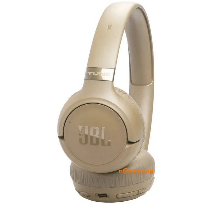 Наушники JBL Tune 680 NC Beige (JBLT680NCBEG)