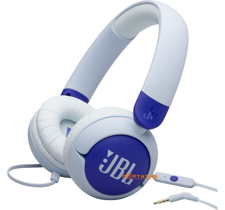 Детские наушники JBL JR320 Blue (JBLJR320BLU)