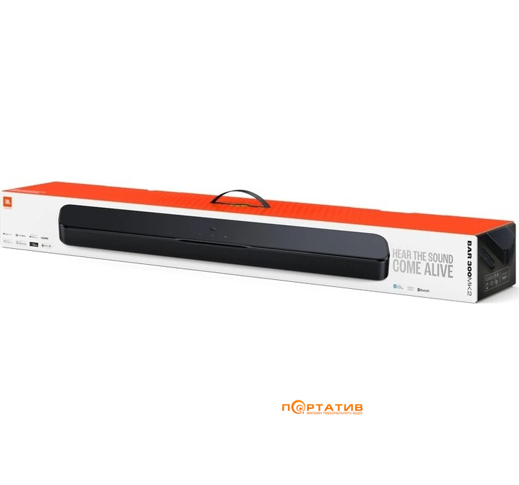 Саундбар JBL Bar 300MK2 (JBLBAR300M2BLKEP)