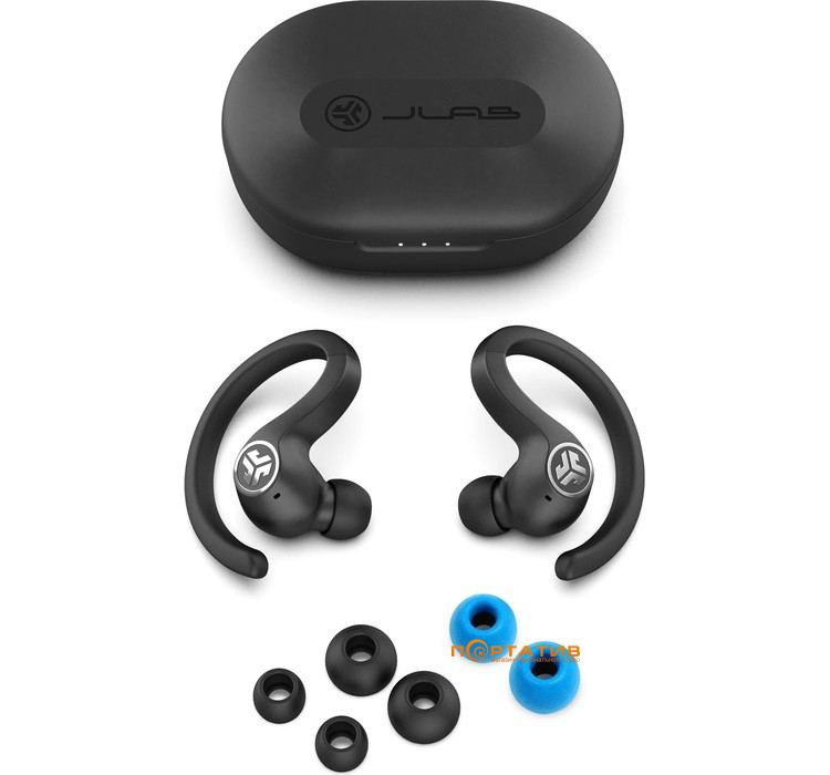 Наушники Jlab Epic Air Sport Black (IEUEBJBAIRSPRTRBLK82)