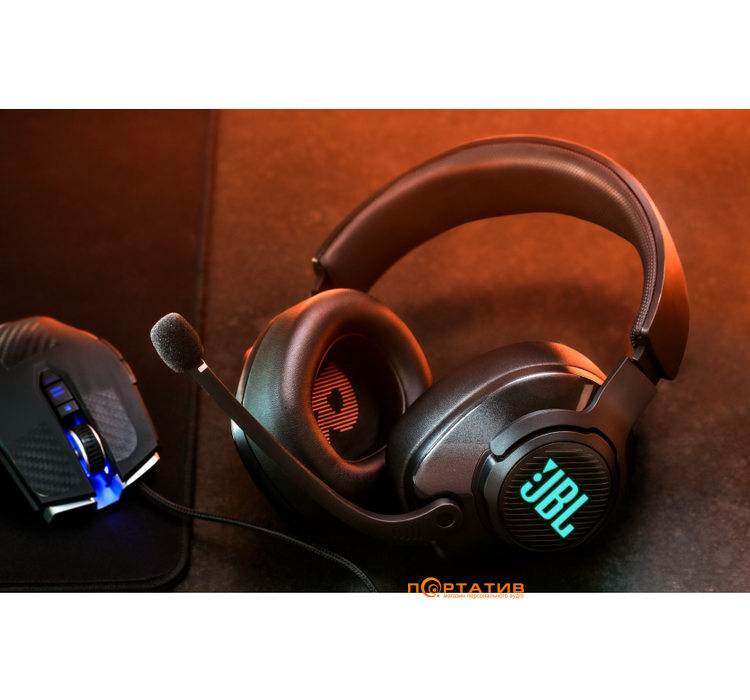 Ігрова гарнітура JBL Quantum 400 Black