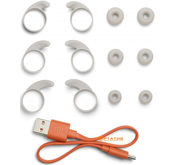 Наушники JBL Reflect Mini NC White (JBLREFLMININCWHT)