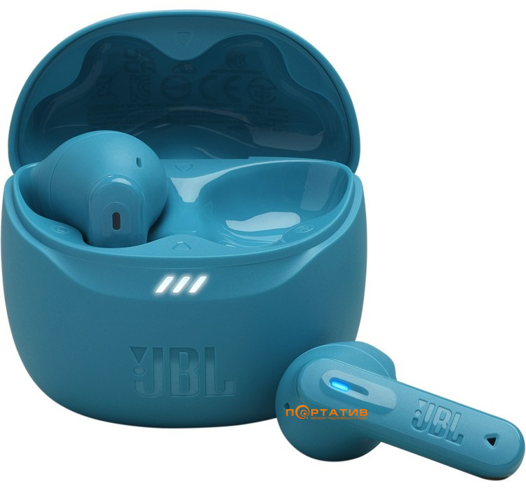 Наушники JBL Tune Flex 2 Blue (JBLTFLEX2TQE)