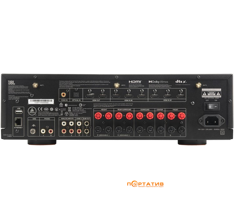 AV-ресивер JBL MA9100HP Black