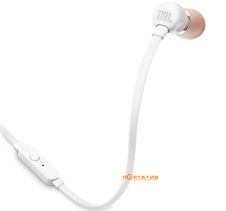 Наушники JBL Tune 110 White (JBLT110WHTE)