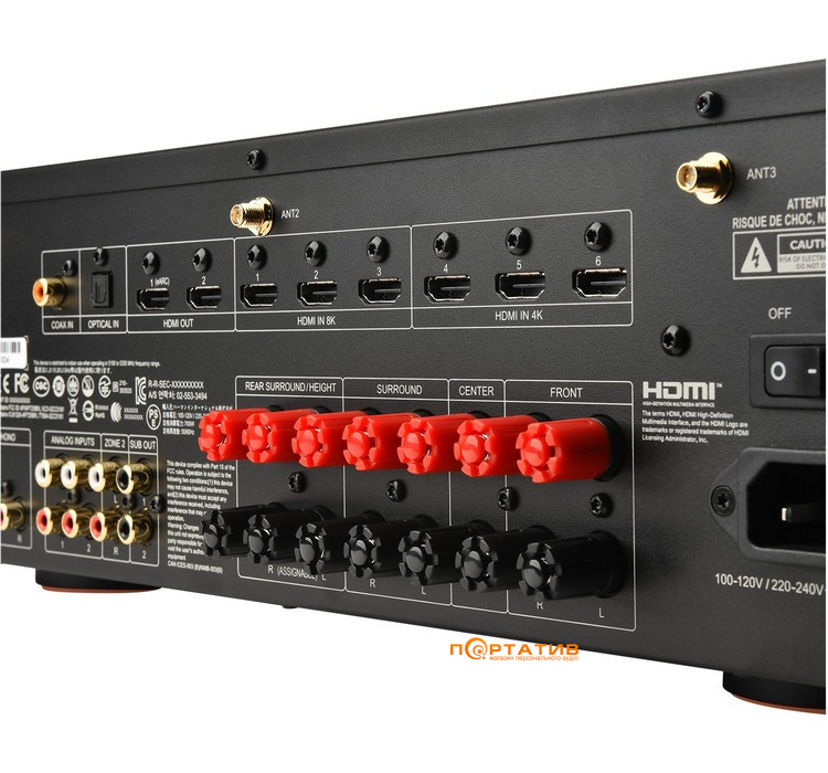 AV-ресивер JBL MA7100HP Black
