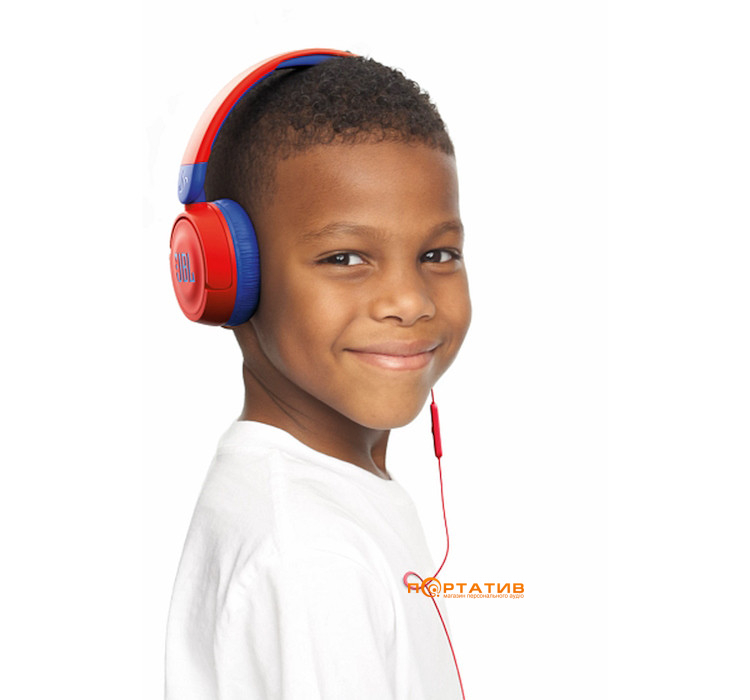 Детские наушники JBL JR310 Red (JBLJR310RED)