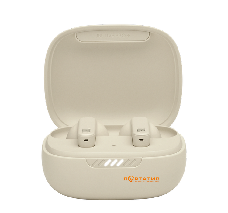 Наушники JBL Live Pro+ TWS Beige (JBLLIVEPROPTWSBEG)