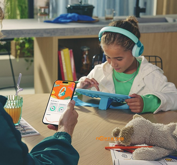 Детские наушники JBL JR320BT Green (JBLJR320BTGRN)