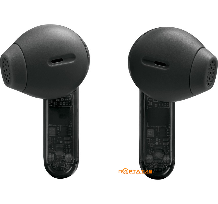 Наушники JBL Tune Flex 2 Ghost Black (JBLTFLEX2GBLK)