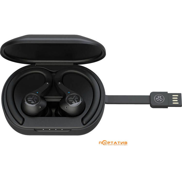Наушники Jlab Epic Air Sport ANC Black (IEUEBEAIRSPTNCRBLK82)