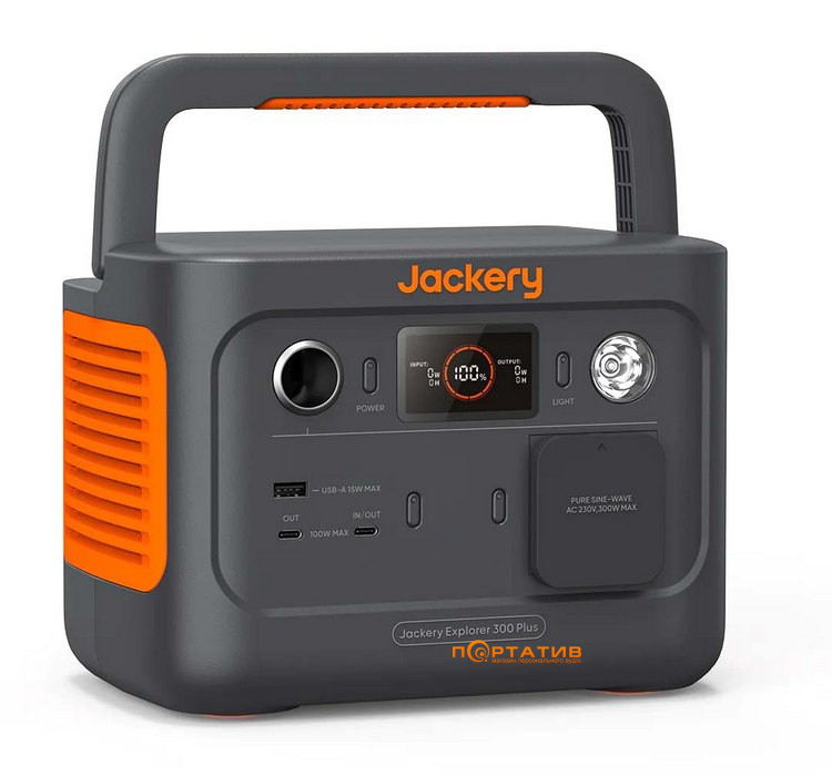 Зарядная станция Jackery Explorer 300 Plus 288Wh 300W