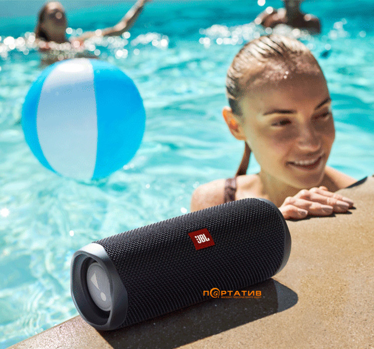 Акустика JBL Flip 5 Black (JBLFLIP5BLKEU)