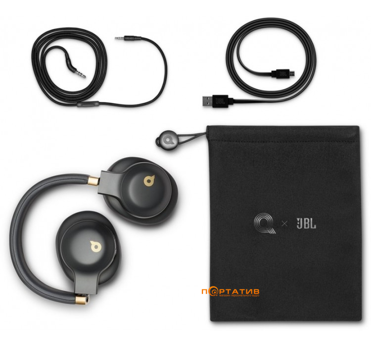 Навушники JBL E55BT Quincy Edition Space Gray