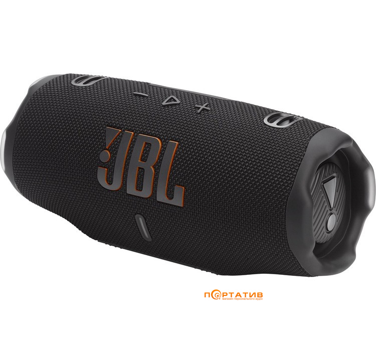 Акустика JBL Charge 6 Black (JBLCHARGE6BLK)