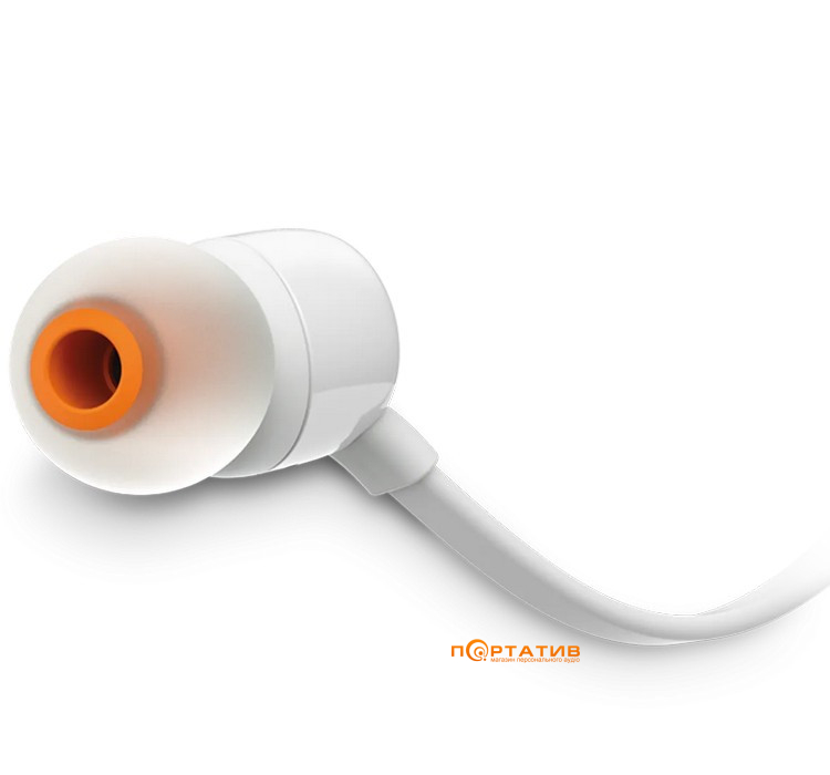Наушники JBL Tune 110 White (JBLT110WHTE)