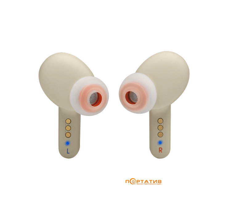 Наушники JBL Live Pro+ TWS Beige (JBLLIVEPROPTWSBEG)