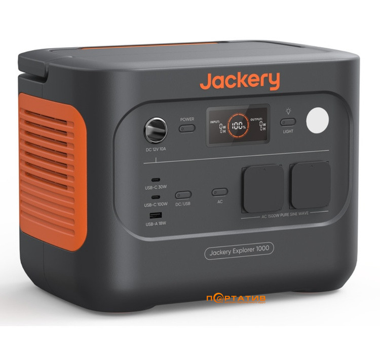 Зарядна станція Jackery Explorer 1000 V2 1070Wh/1500W (21-0001-000221)