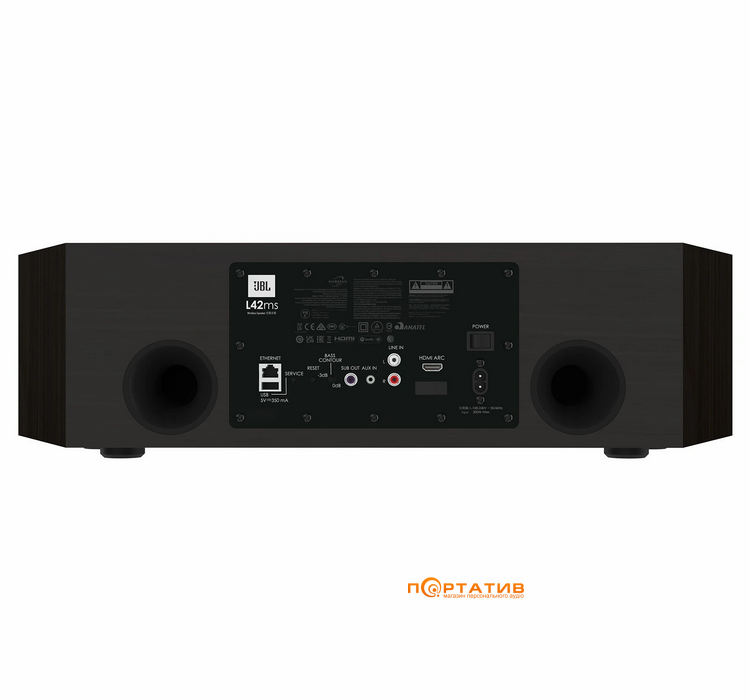 JBL L42ms Music System Black (JBLL42MSBLKEU)