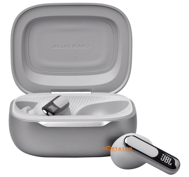 Наушники JBL Live Beam 3 Silver (JBLLIVEBEAM3SIL)