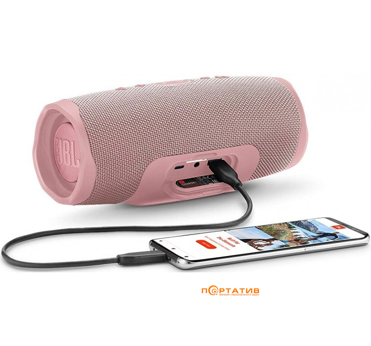 JBL Charge 4 Dusty Pink