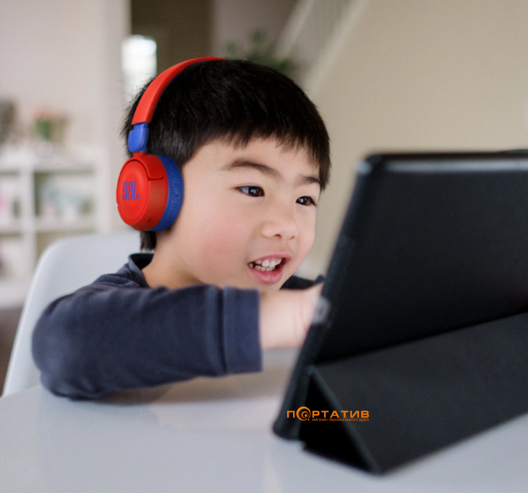 Детские наушники JBL JR310 Red (JBLJR310RED)