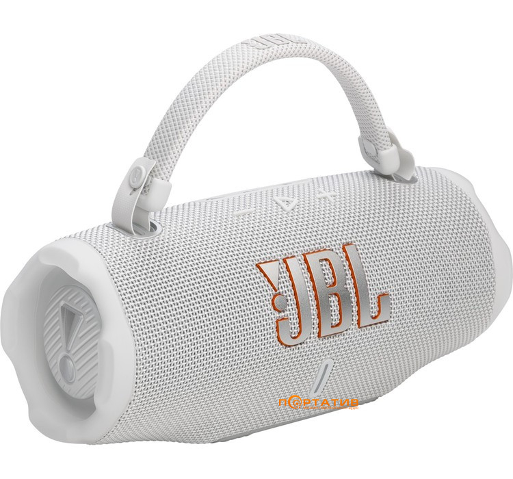 Акустика JBL Charge 6 White (JBLCHARGE6WHT)