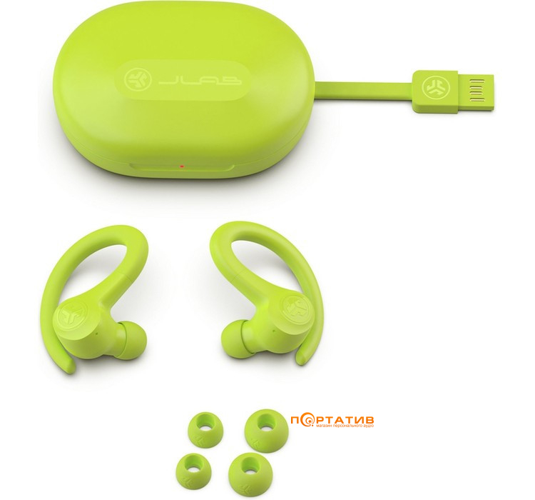 Наушники Jlab GO Air Sport Yellow (IEUEBGAIRSPRTRYEL124)