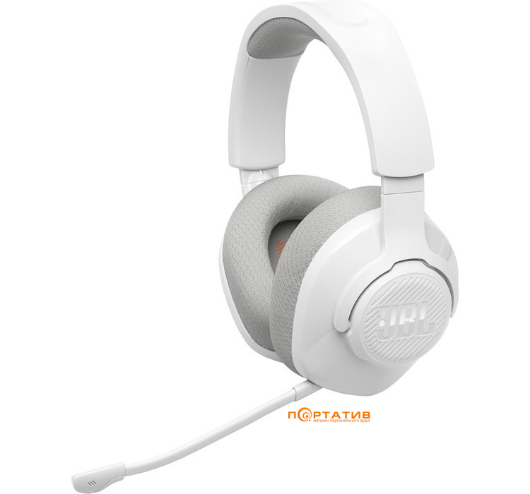 Ігрова гарнітура JBL Quantum 360 Wireless White (JBLQTUM360WHT)