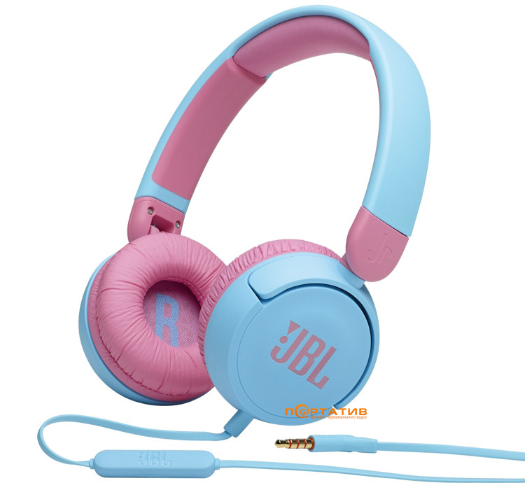 Детские наушники JBL JR310 Blue (JBLJR310BLU)