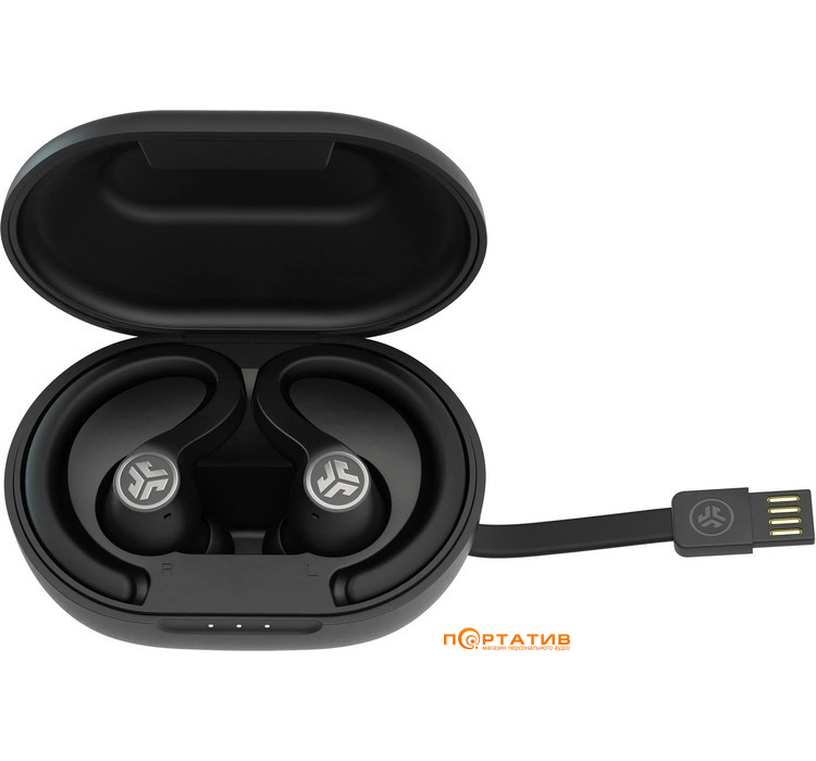 Наушники Jlab Epic Air Sport Black (IEUEBJBAIRSPRTRBLK82)