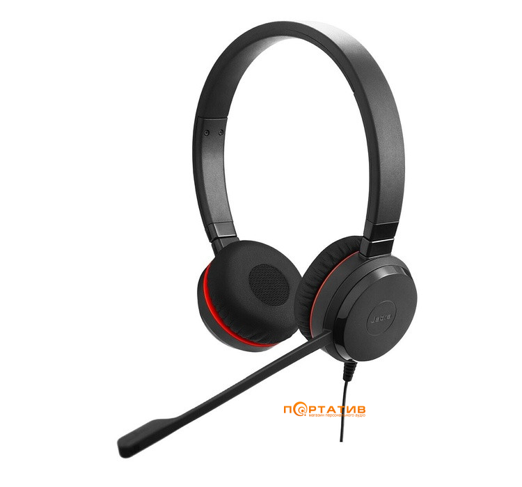 Гарнитура Jabra Evolve 20 SE MS Stereo USB-С/A Leather (4999-823-369)