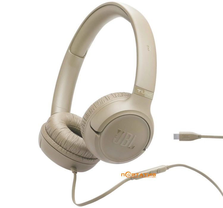 Навушники JBL Tune 530C Beige (JBLT530CBEG)