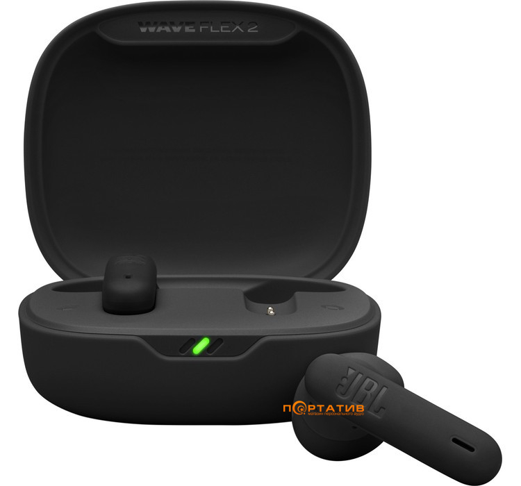 Наушники JBL Wave Flex 2 Black (JBLWFLEX2BLK)