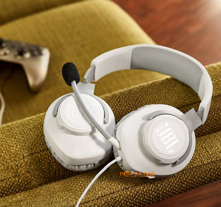 Ігрова гарнітура JBL Quantum 100 White