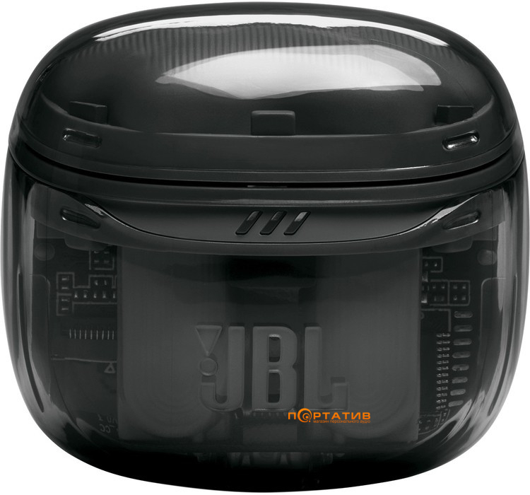 Наушники JBL Tune Flex 2 Ghost Black (JBLTFLEX2GBLK)