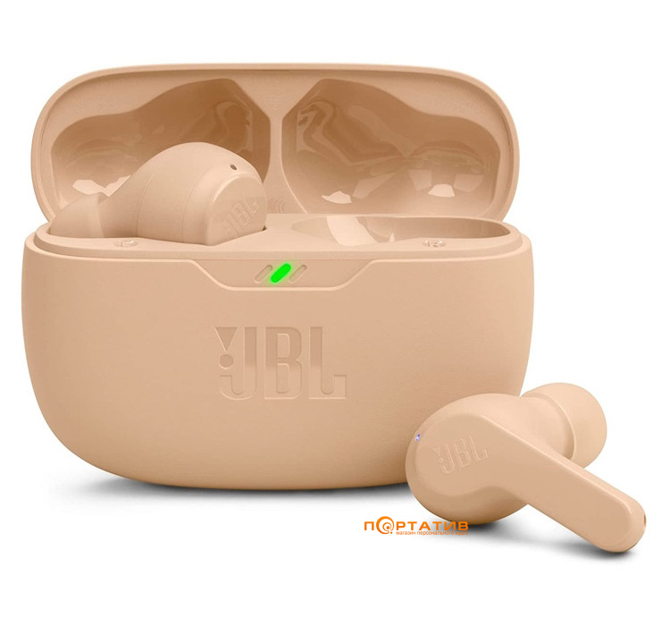 Наушники JBL Wave Beam Beige (JBLWBEAMBEG)