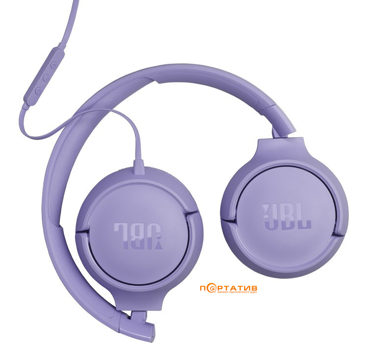 Навушники JBL Tune 520C USB-C Purple (JBLT520CPUR)