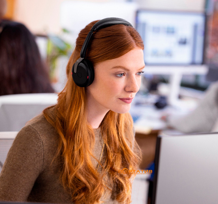 Гарнітура Jabra Evolve2 65 USB-A MS Stereo FLEX WLC (26699-999-999)