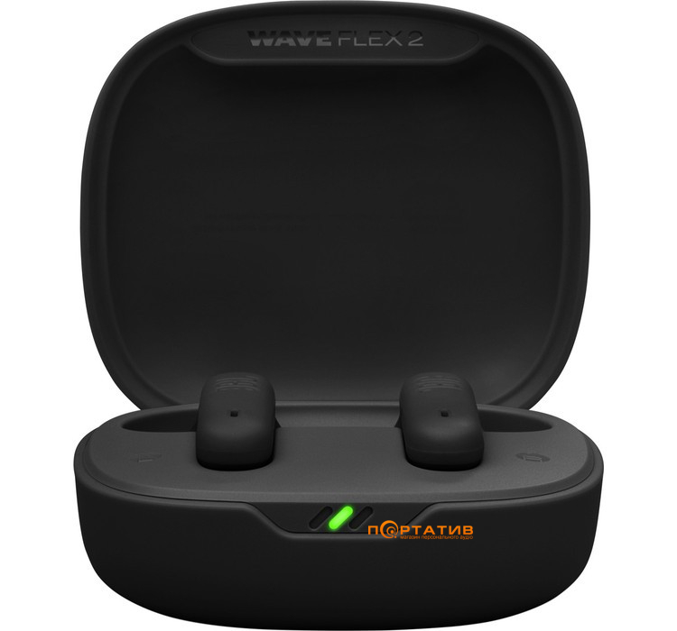 Наушники JBL Wave Flex 2 Black (JBLWFLEX2BLK)