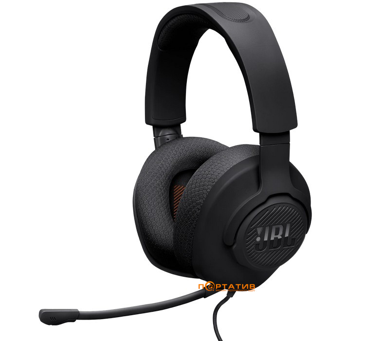 Ігрова гарнітура JBL Quantum 100M2 Black (JBLQTUM100M2BLK)