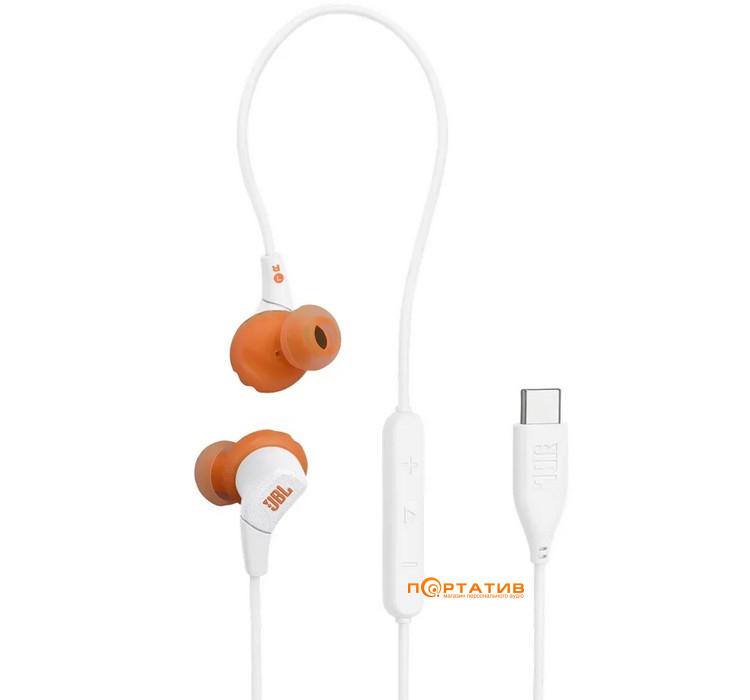 Навушники JBL Endurance Run 3C USB-C White (JBLENDURRUN3CWHT)