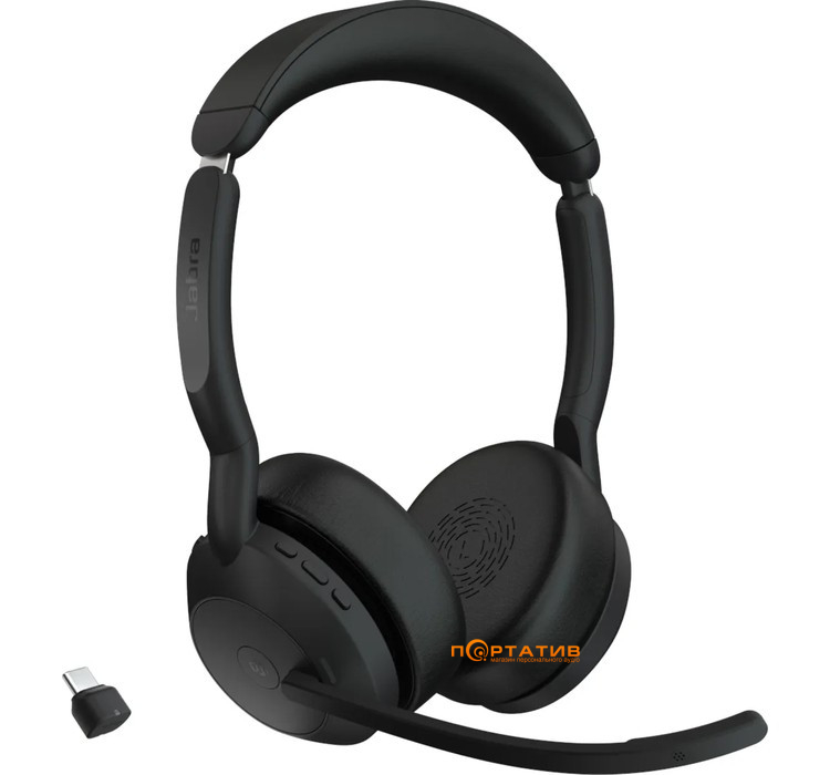 Гарнітура Jabra Evolve 2 55 USB-C MS Stereo Bluetooth (25599-999-899)