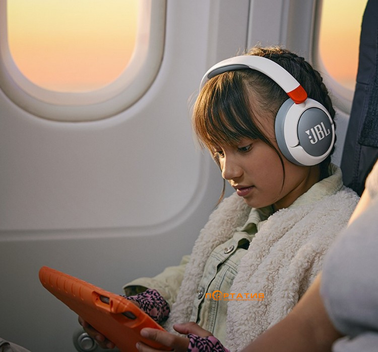Детские наушники JBL JR470NC White (JBLJR470NCWHT)