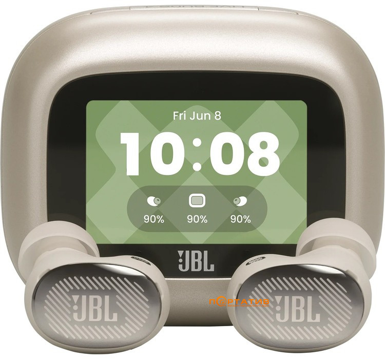Навушники JBL Live Buds 4 Sand (JBLLIVEBUDS4CPG)