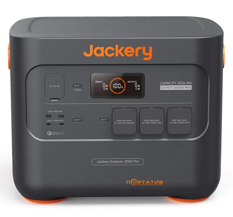Зарядна станція Jackery Explorer 3000 Pro 3024Wh 3000W