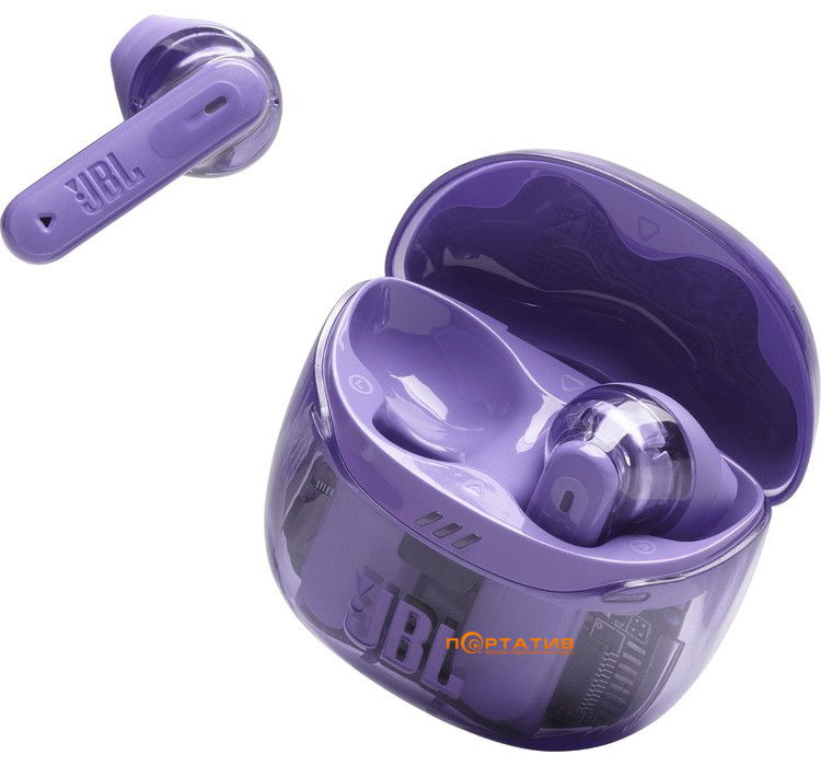 Навушники JBL Tune Flex 2 Ghost Purple (JBLTFLEX2GMAE)