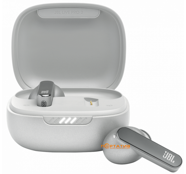 Наушники JBL LIVE PRO 2 TWS Silver (JBLLIVEPRO2TWSSIL)
